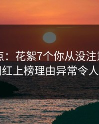 电鸽盘点：花絮7个你从没注意的细节，网红上榜理由异常令人脸红